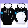 Hanorac de Calitate Premium Detroit Become Human Connor Rk800 Kara Jachetă Baseball
