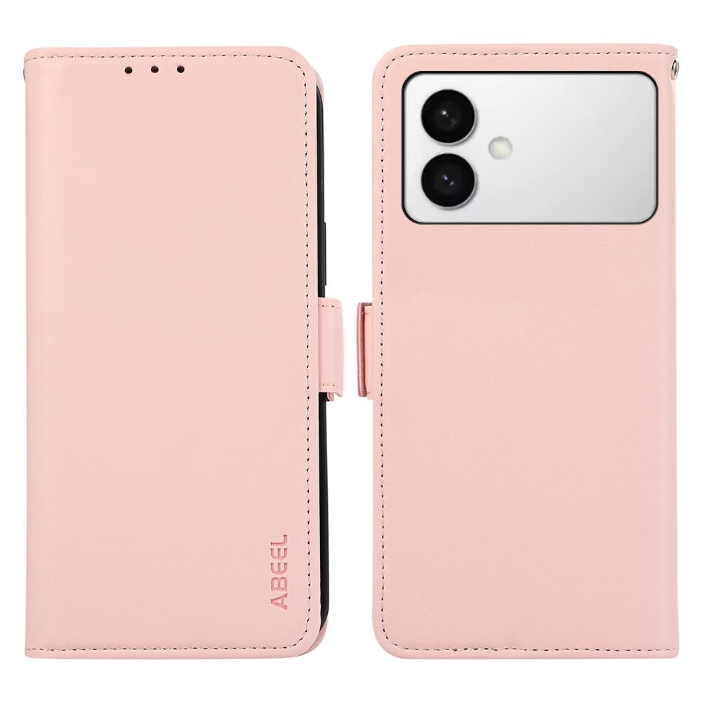 

ABEEL For Samsung Galaxy S26 Edge Case Leather Phone Cover with RFID Blocking Wallet