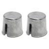 2Pcs Car Auto Truck Battery Post Repair Shims For Worn Down Posts Loose Terminal Posts Tool Accessories Parts Positive Negative