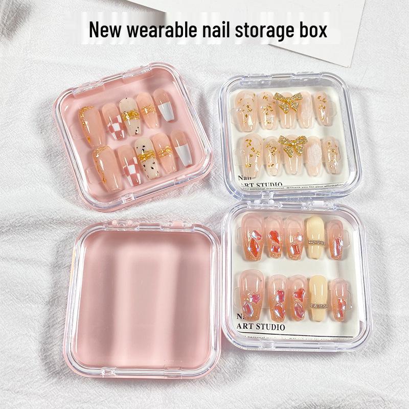 

Exquisite High-End Nail Art Display & Storage Box - Celebrity-Inspired Gift