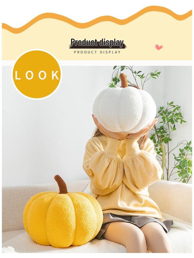 Kreatives Buntes Kürbis Plüschtier Kissen: Weihnachtsdekoration & Geschenk