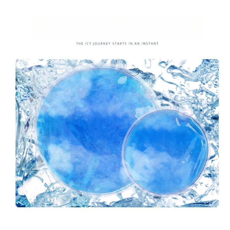 Unisex Hot Round and Cold Gel Ice Pack Care Cooling Eye Protection Ice Pack Washable PracticalDesign UsefulFeatures