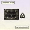 Wooden Divination Pendulum Board Metaphysical Message Board Large Wooden Spirits Board for Teens Adults Birthday Party