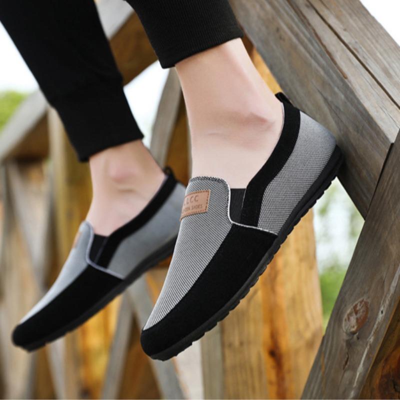 Pantofi Casual de Pânză pentru Bărbați Mocasini Ușori pentru Mers Concise Respirabili Pantofi de Conducere Mocasini 2024 Vară Nou Încălțăminte de Lucru Timp Liber
