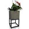 Loft Fiorino Flower Stand Gray 22x22x40 Cm