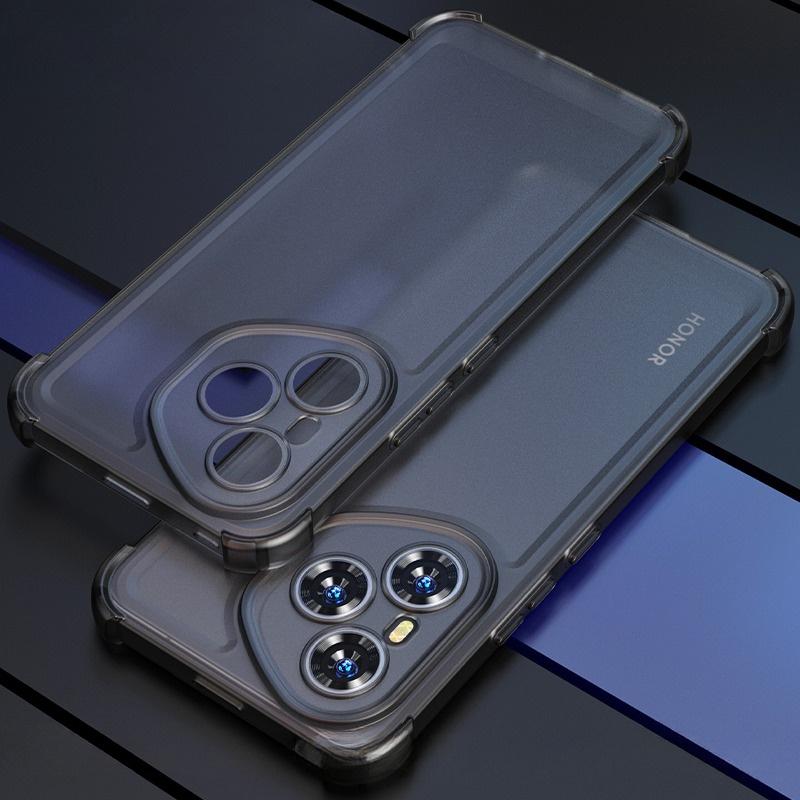 For Honor400 Case Candy Color Shockproof Transparent Matte Silicone Case For Honor 400Lite 300 200 100 90 Pro Gobal Soft Cover