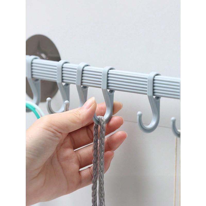 Bathroom Toilet Storage Rack, Suction Cup Hooks Rack, Dedicated Corner Hanging Rack