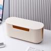 Dustproof Power Strip Storage Box With Lid Power Strip Organizer Wire Management Case  Home