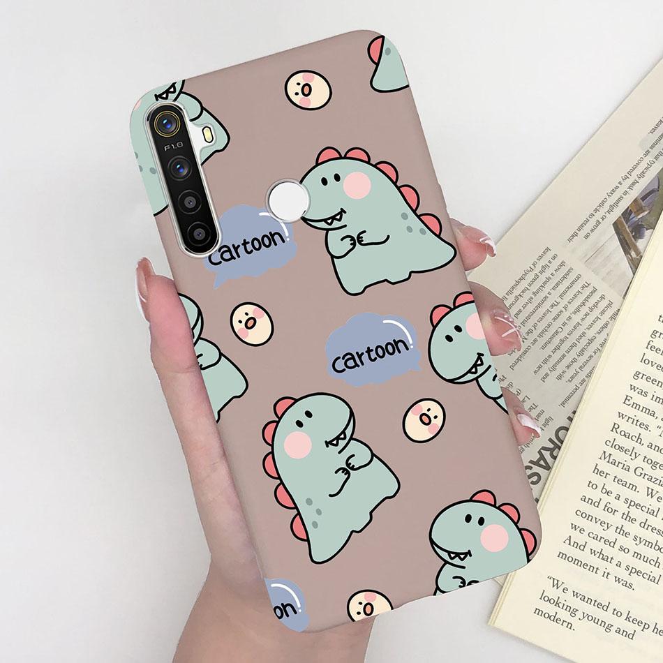 For Oppo Realme 5 Pro Oppo Realme 5 5i 5s C3 6i Realme5 5 Pro Realme6i Phone Cases Cute Soft Matte Bumper Back Cover Funda Coque