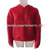 Women's 2023 Loose Pullover Hoodie with Kangaroo Pocket, Long Sleeve, Drawstring, Drop Shoulder