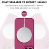 Funda magnética de silicona líquida para iPhone 14 15 11 12 13 16 Pro Max Plus, suave, a prueba de golpes, con carga inalámbrica y cubierta protectora.