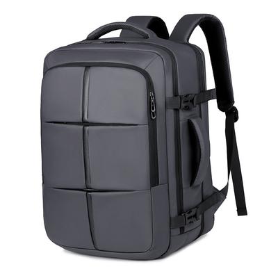 Men's Business Backpack, Large-capacity Short-distance Commuting Laptop Bag, Expandable Multi-functional Travel Bag