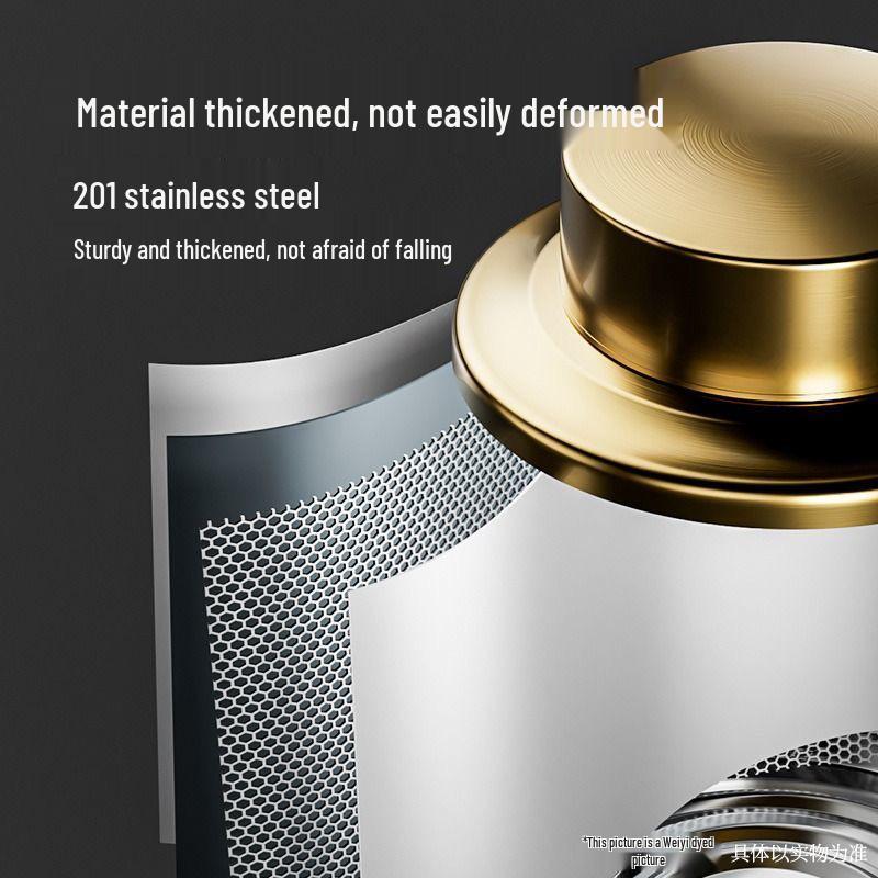 Stainless Steel Moisture-Proof Red Pu'er Tea Storage Canister