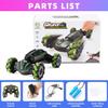 Gesture Sensing RC Stunt Car with Light & Music & Spray - Remote Control Cars for Boys 8-12 Toys, Best Birthday Gift for Kids 6 7 8 9 10 11 12+ Years