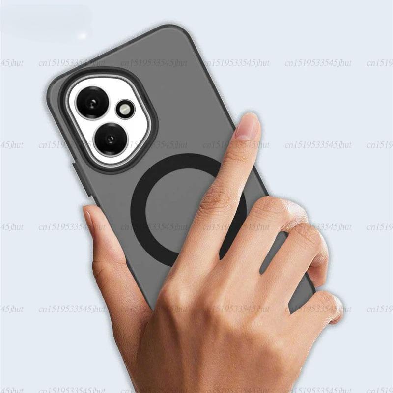 Transparent Case For Honor 400 Case For Honor 400 Pro Global Magnetic Adsorption Wireless Charge Back Cover For Honor 400 Case