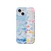 Ocean small fish jellyfish suitable for iPhone17ProMax drop mobile phone case 16Pro Apple 14 all-inclusive 13 popular