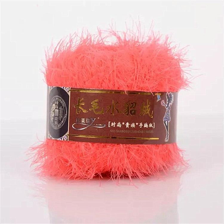 50g Hilo de Lana Suave Hilo para Bebé DIY Bufanda Tejida a Mano Chal Suéter Hilo de Ganchillo Decoración Navideña