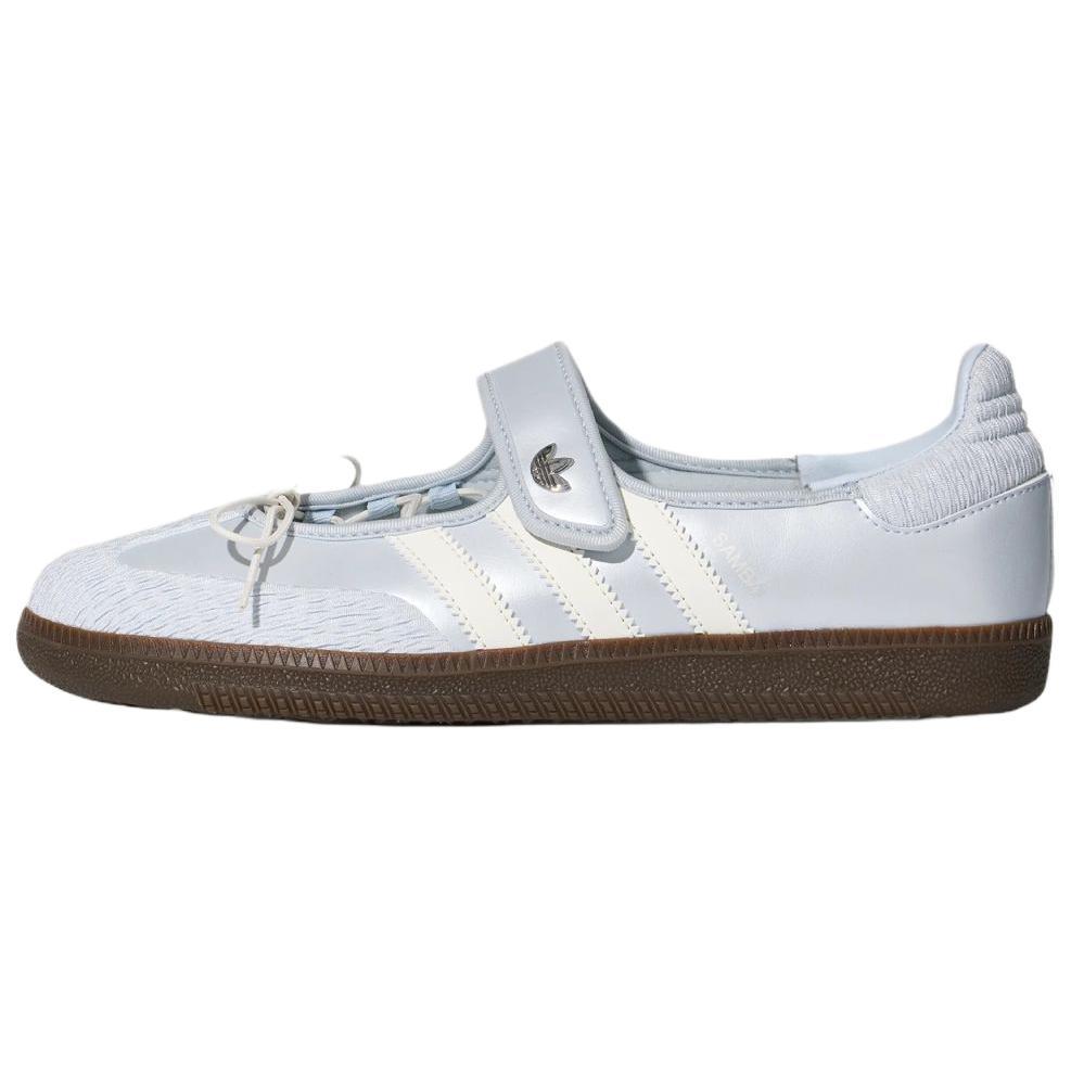 Adidas Originals Samba Jane Mary Jane Shoes Women s Light Blue Bright White LB8628 38