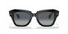 Sunglasses 0RB2186 STATE STREET 13183A LIGHT GREY GRADIENT BLUE 49 Ray-Ban