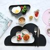 Cloud Macaron Silicone Spill-Proof Placemat for Kids