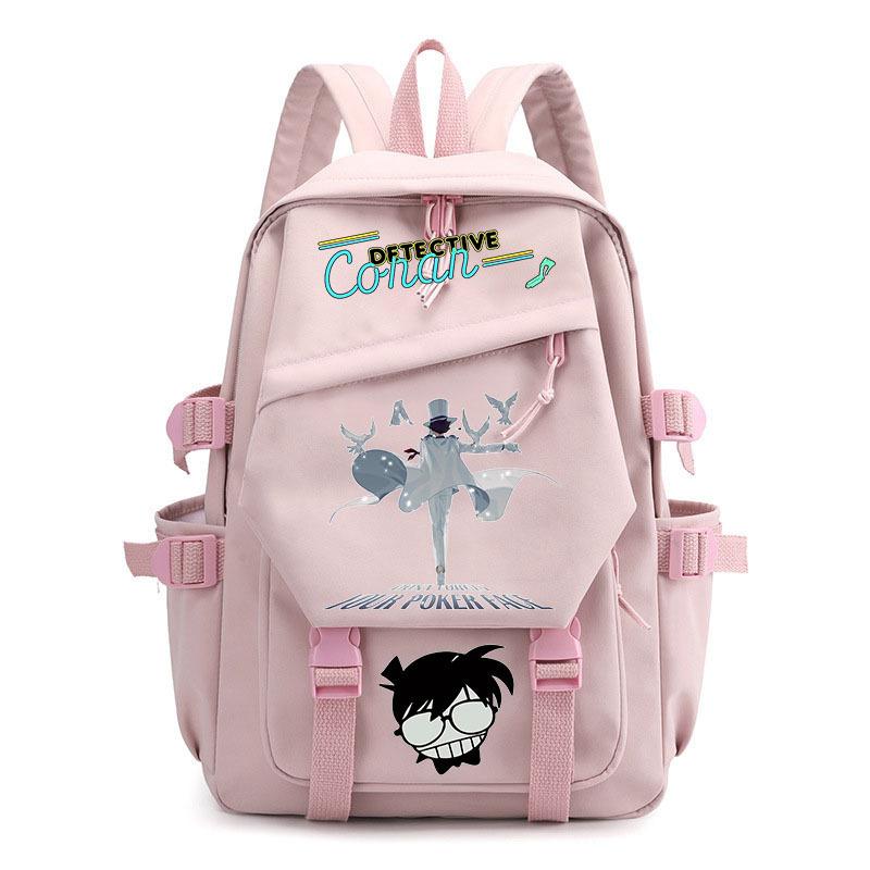 Anime Conan schoolbag children's backpack primary school bag male and female junior high school students college students campus backpack