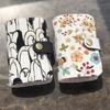Handmade Hasp Buttons Leather Bag Buckles with Sewing Holes DIY Bag Accessories