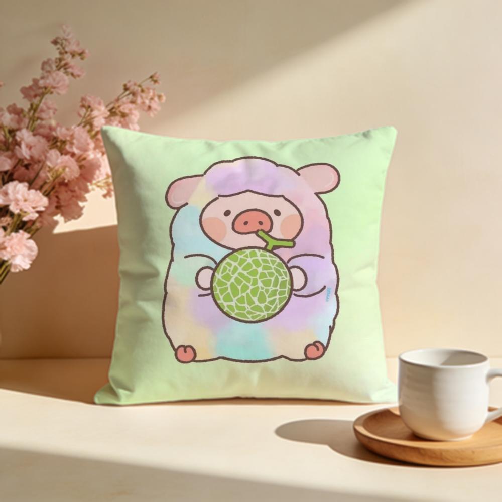 Hot LLulu Piges Cushion Cover Stylish Washable Pillow Cover Ideal for Couch Bedroom Car Decoration