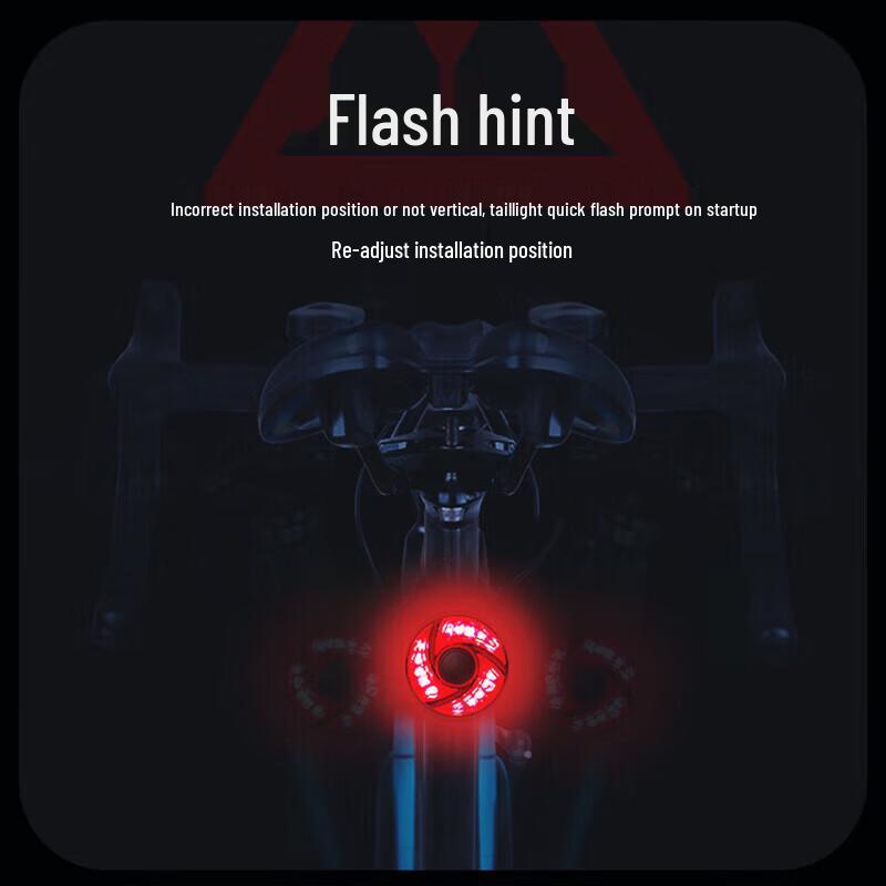 Shenhuo BTL02 Smart Brake Sensing Bicycle Taillight