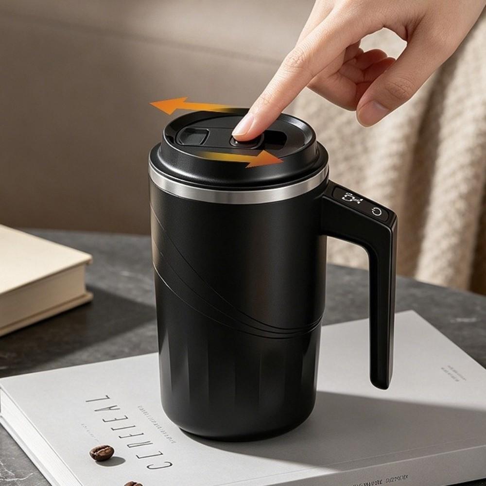 Large Capacity Stirring Mug 400ML Smart Thermal Cup Automatic Stirring Coffee Cup Office