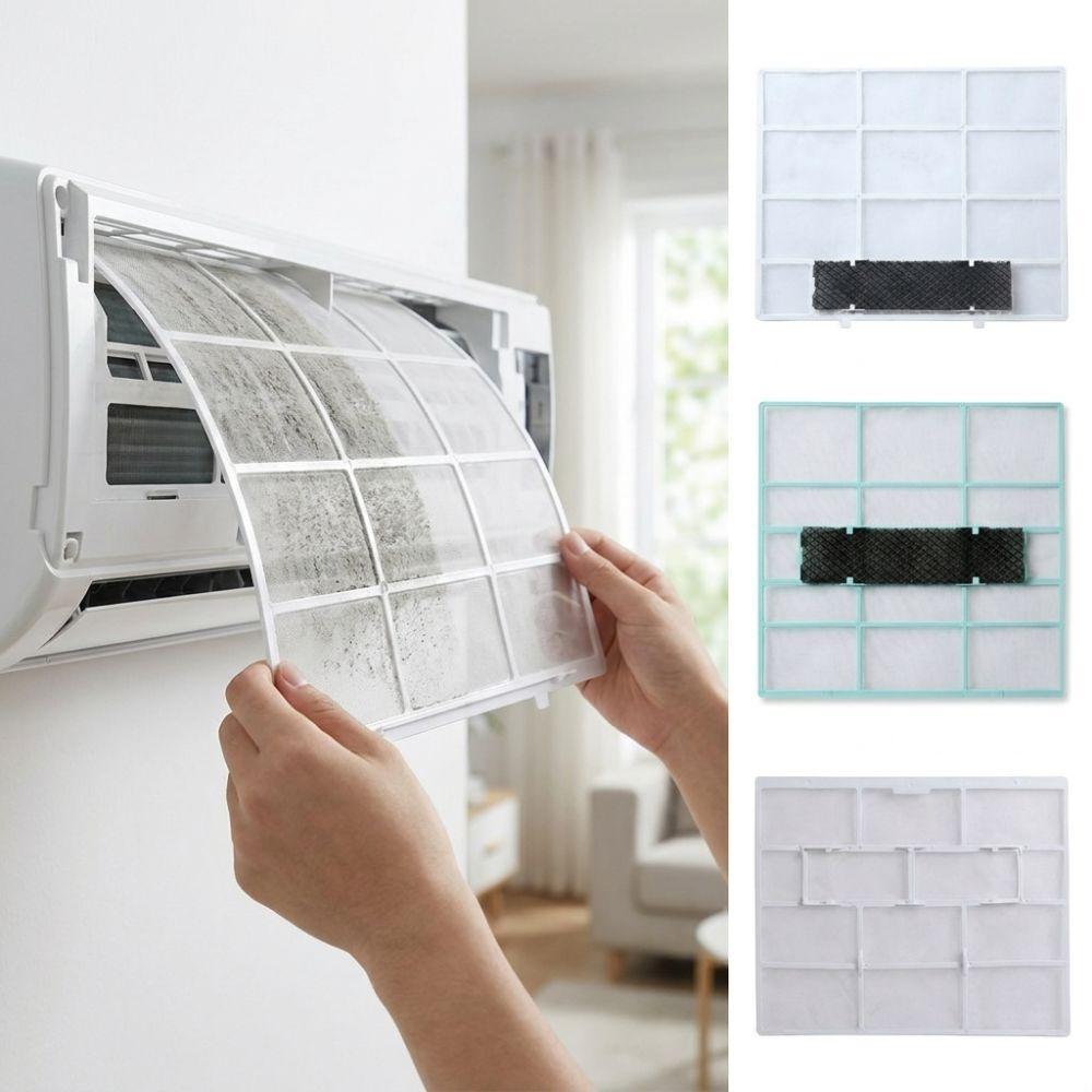 Antibacterial Air Conditioner Filter Screen Replacement Air Conditioner Mesh Home Bedroom