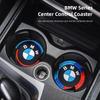 BXF1 Car Interior Non Slip Cup Mat Pad Waterproof Coaster For BMW M 3 4 5 Series G30 G32 G01 G02 G05 G22 E60 E90 E83 E92 F40 F20 U12