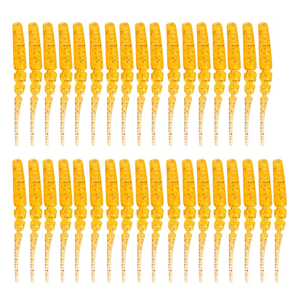 35pcs Leurres de Pêche Flottants Leurres Stylets Flottants Leurres Souples Top Water pour Attirer le Poisson