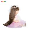 KEIUMI Realistic Princess Reborn Baby Dolls 55 Cm Full Silicone Vinyl Bebe Reborn Newborn Girl Baby Toys For Birthday Gifts