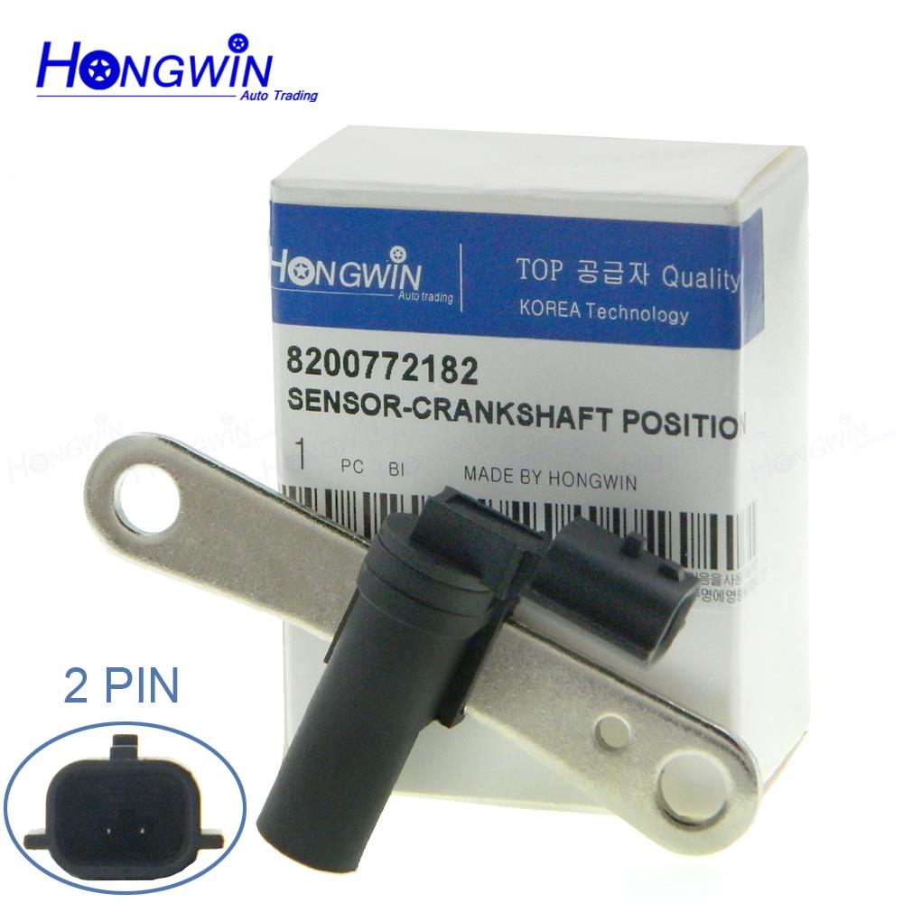8200772182 Crankshaft Speed Pulse Position Sensor For Dacia Renault Logan Sandero Clio Logan Twingo Wind STEPWAYII 1.6L 4cyl