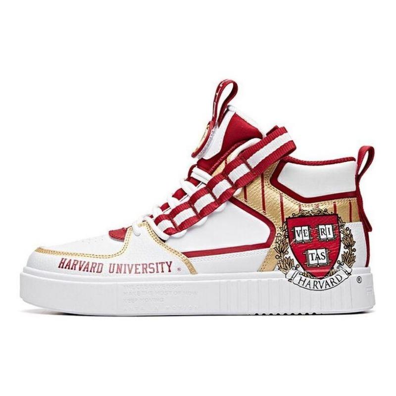 Anta Men Harvard High Top Casual Shoes White Red 91938007-15 41