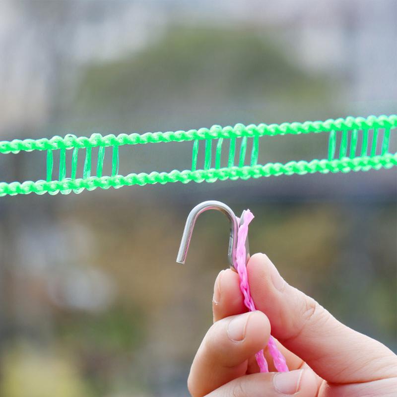 Portable Clotheslines Windproof Fence-Type Clothesline Outdoor Travel Household