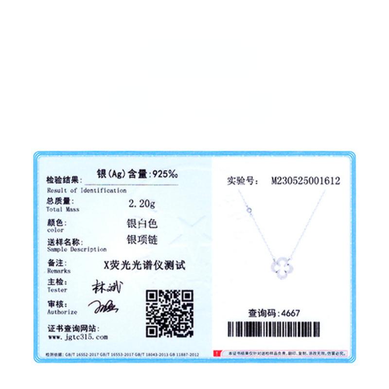 Tancise S925 Sterling Silver Luxury Personality Pendant Necklace Women's Classic Tide Necklace Necklace Party Gift