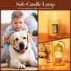 Lampe Chauffante pour Bougie, Lumière Chauffante pour Bougie avec Minuterie et Gradateur, Lampe Chauffante pour Bougie à Hauteur Réglable, Bougies non incluses