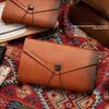 Microfiber Leather A6 Loose-leaf Notebook High Value Gradual Change Color Pocket A7 Small Book Soft Leather Belt