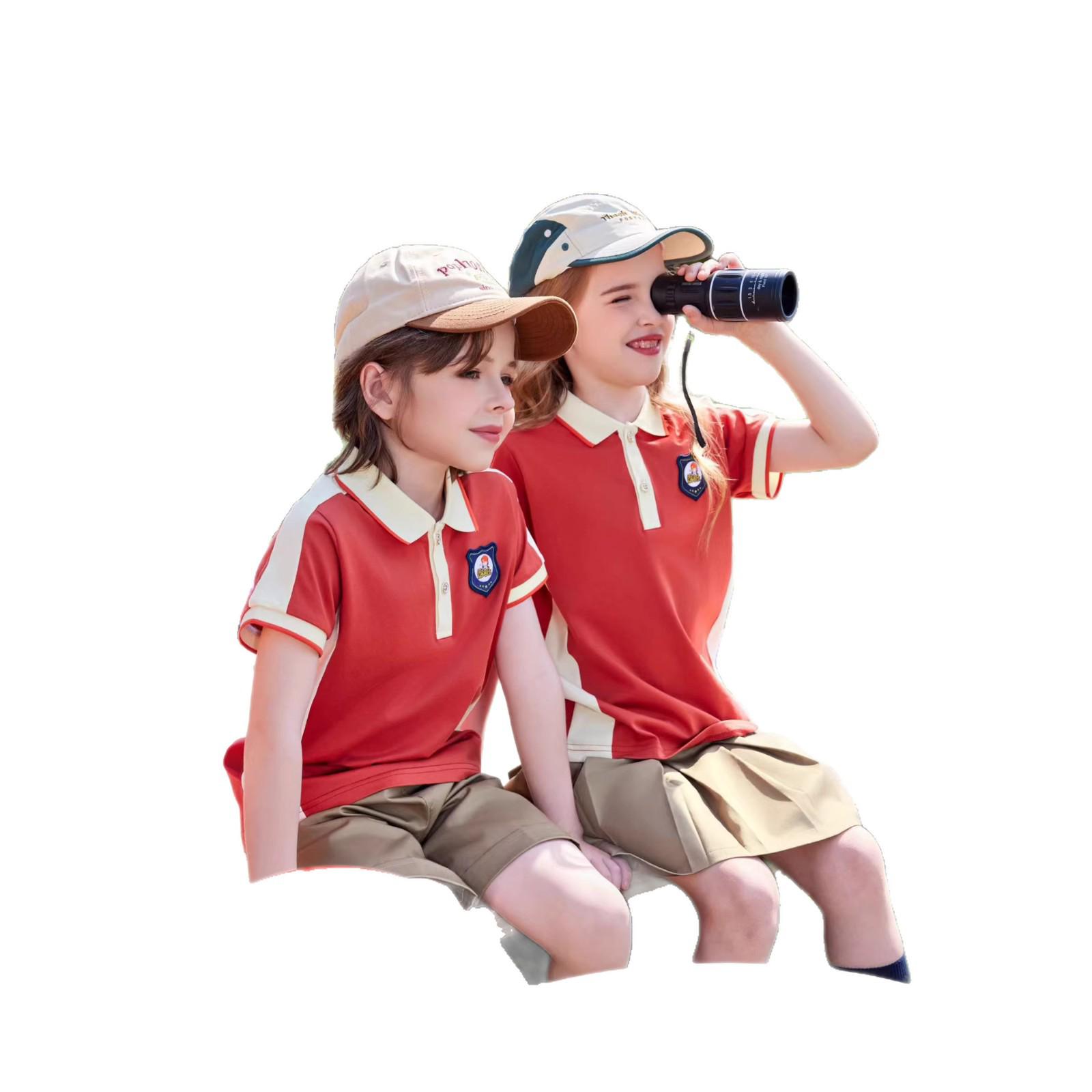 Custom Kindergarten & School Uniform Polo Shirts - Short Sleeve Summer Edition 90 cm