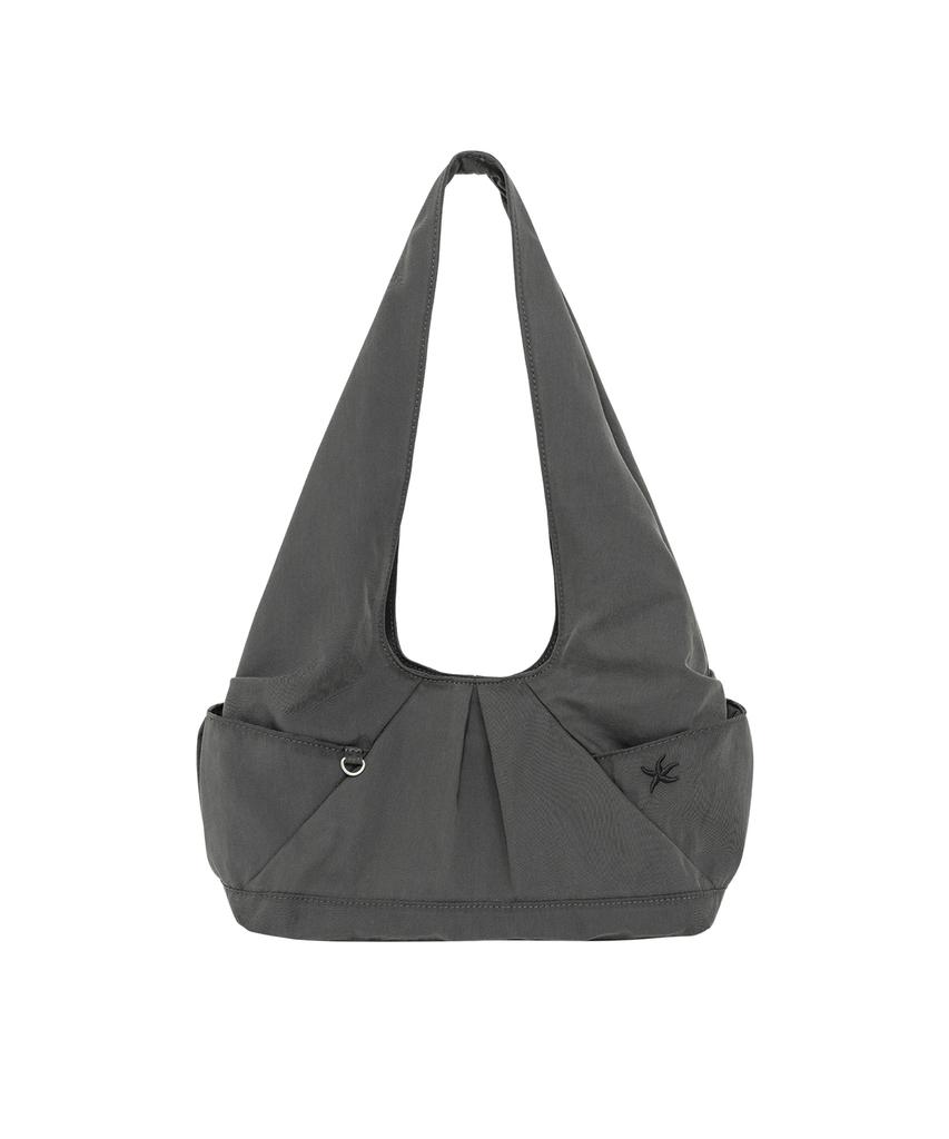 The Coldest Moment Tcm Pleated Bag (Charcoal)