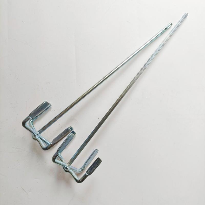 Double Mountain Flat Head Mixer Rod for Electric Hammer - Ideal for Cement, Putty, and Ash Mixing