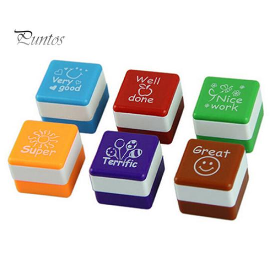 

6 шт., штампы для учителей, похвалы, награды, мотивационные наклейки для школы