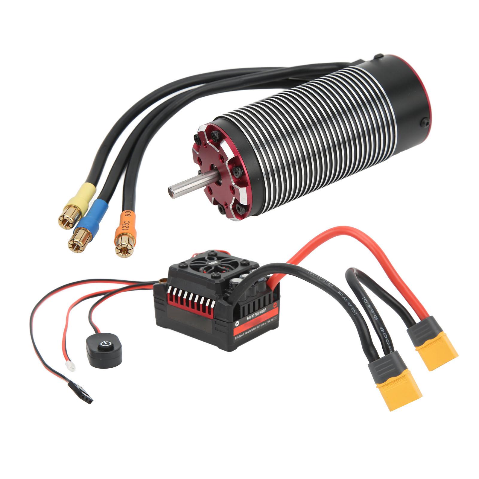 

4292 1780KV 4-полюсний роторний безсенсорний безщітковий двигун з температурним інтерфейсом, водонепроникний, 150A ESC