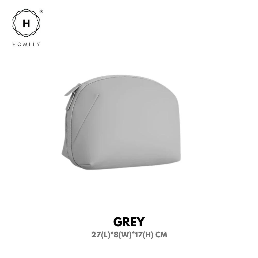 Homlly Volcano Travel Pouch Electronics Accessories Organizer Bag (X2PCS) Grey X2