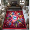 Bayern Munich Printed Flannel Area Rug Non Slip Soft Polyester Floor Carpet Indoor Decor Mat for Bedroom Living Room Sofa Game Room Home Decoration
