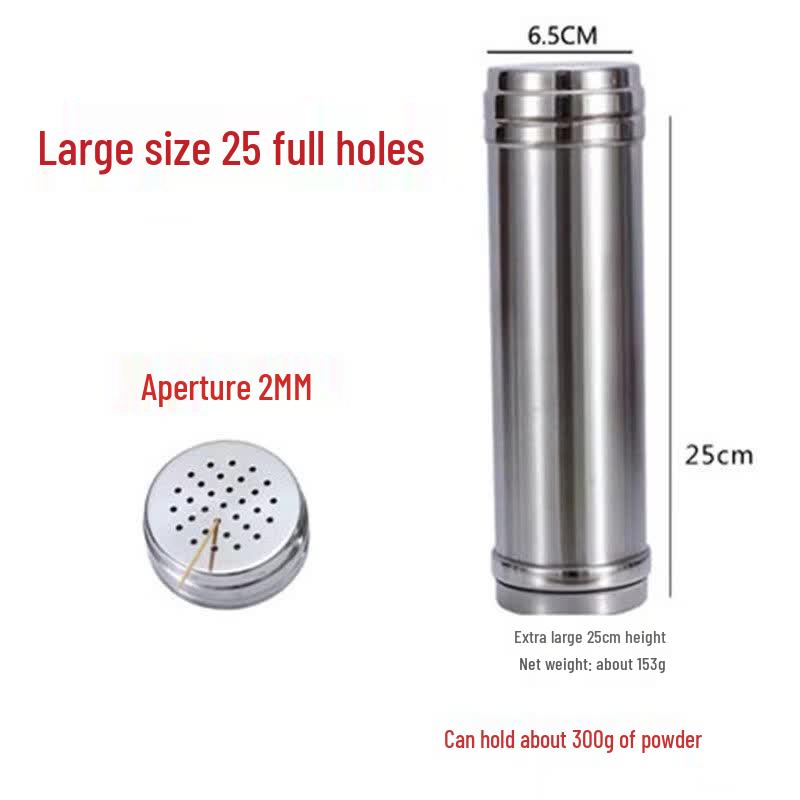 

LIEI Stainless Steel Powder Seasoning Shaker Set