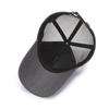 Men's Summer Baseball Cap Black Mesh Cap Breathable Sunshade Sun Cap Sun Visor Hats Fishing Hat Peak Cap