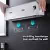 Badezimmer Adsorption Inverted Zahnbürstenhalter Wand Automatische Zahnpasta Squeezer Lagerregal Badezimmer Zubehör