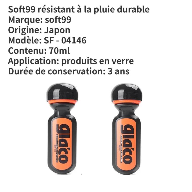 Soft99 Japonia Parbriz Mașină Sticlă Repelent Apă Ploaie Îndepărtare Film Ulei Sticlă Mașină Acoperire Hidrofobă Tratament Anti-ploaie